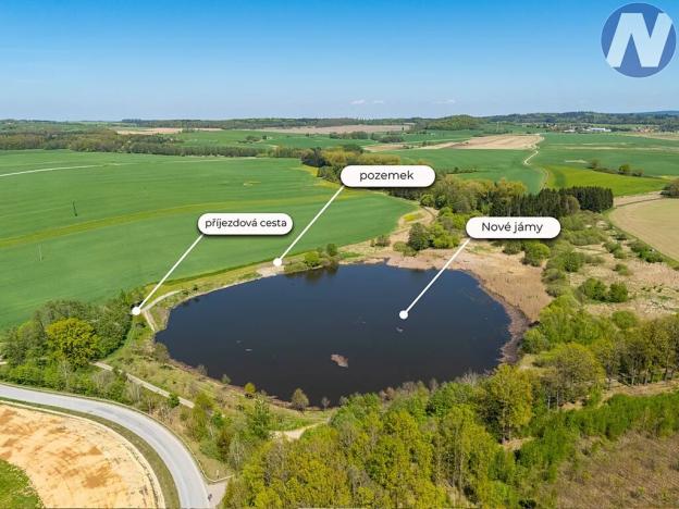 Pronájem louky, Olešník, 1256 m2