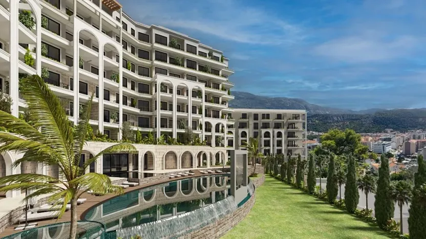 Prodej bytu 2+kk, Budva, Černá Hora, 40 m2