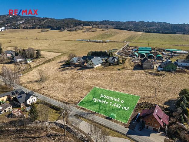 Prodej pozemku pro bydlení, Dolní Morava, 1432 m2