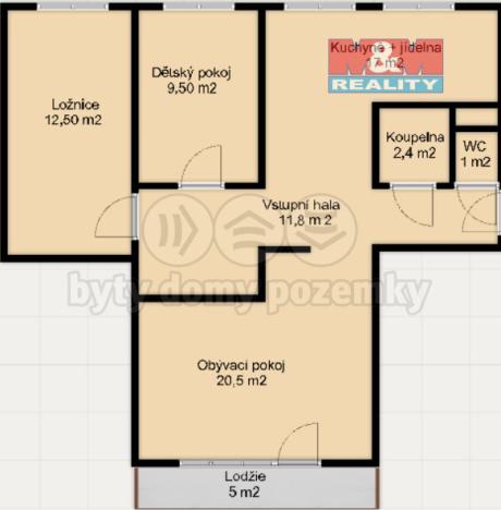 Prodej bytu 3+1, Praha - Záběhlice, Svojšovická, 80 m2