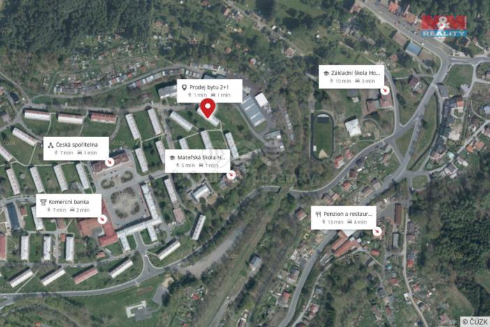 Pronájem bytu 2+1, Horní Slavkov, Zahradní, 47 m2