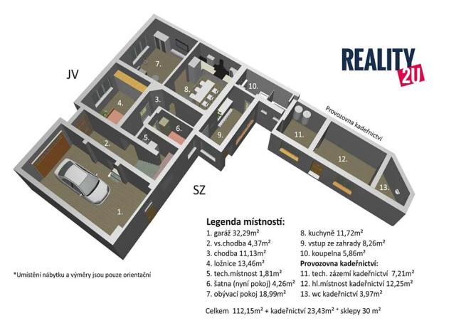 Prodej rodinného domu, Šardice, 205 m2