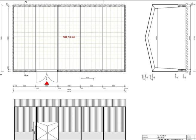 Pronájem skladu, Modřice, U Vlečky, 577 m2
