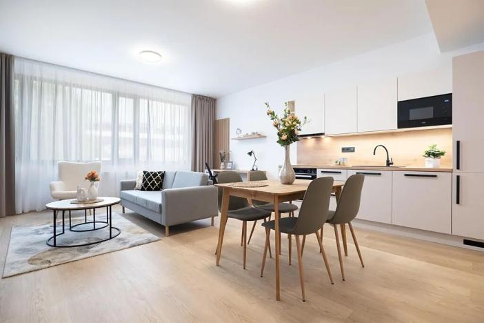 Pronájem bytu 1+kk, Praha - Karlín, Pobřežní, 65 m2