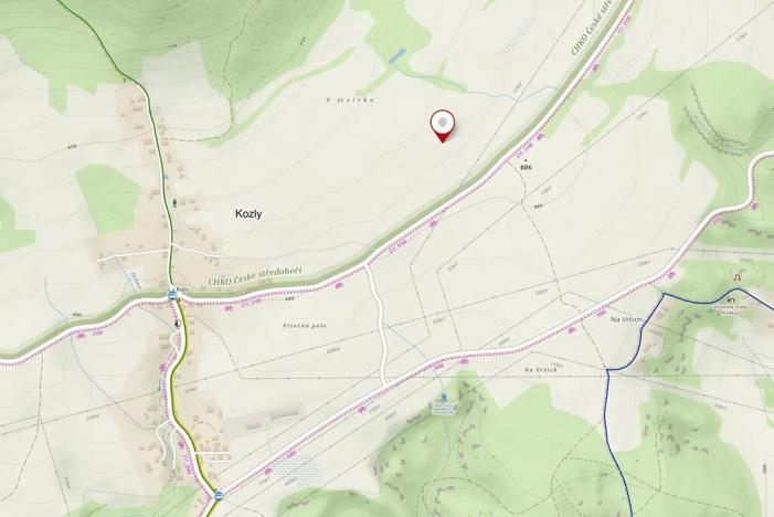 Prodej louky, Kozly, 1779 m2