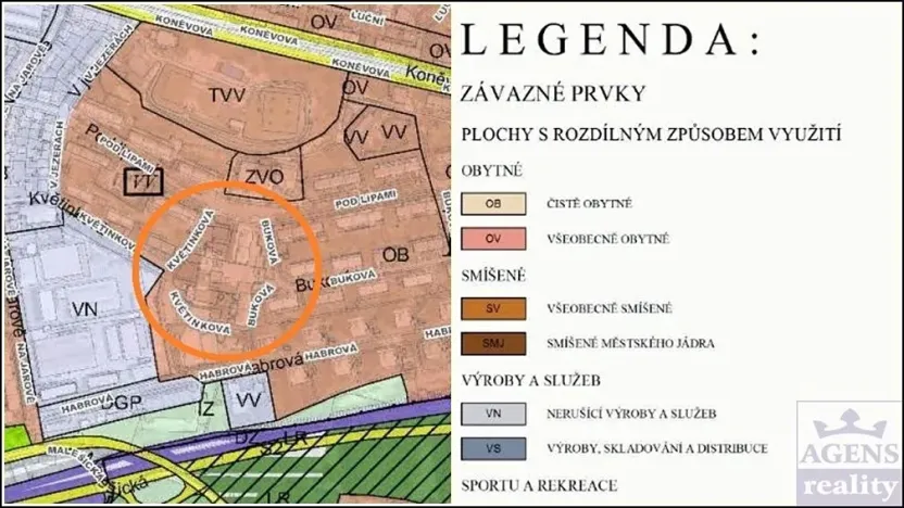 Prodej pozemku pro bydlení, Praha - Žižkov, Květinková, 3953 m2