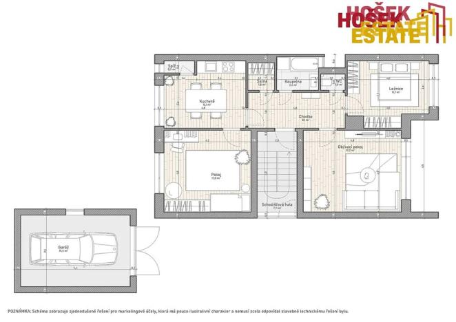 Prodej rodinného domu, Újezd u Brna, Na Zahrádkách, 259 m2