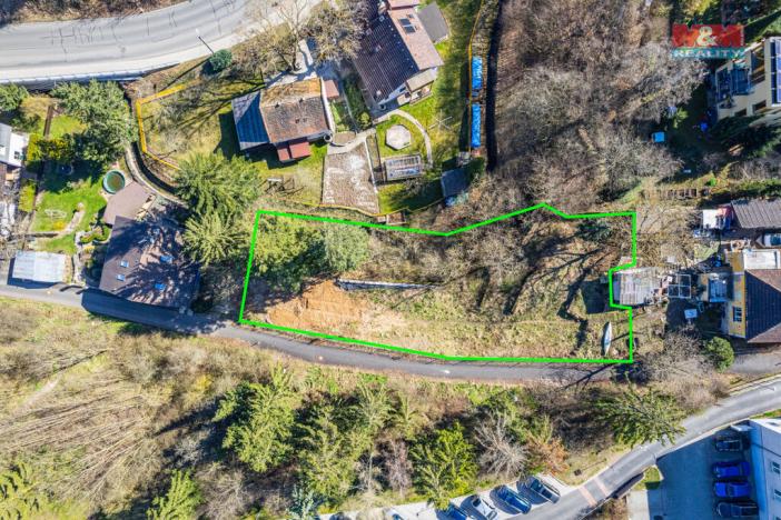 Prodej pozemku pro bydlení, Plzeň, Spádná, 979 m2