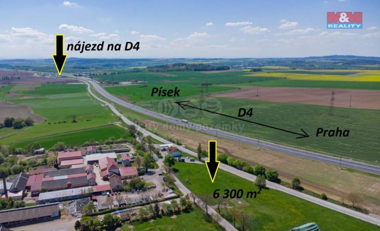 Prodej komerčního pozemku, Zalužany, 6300 m2