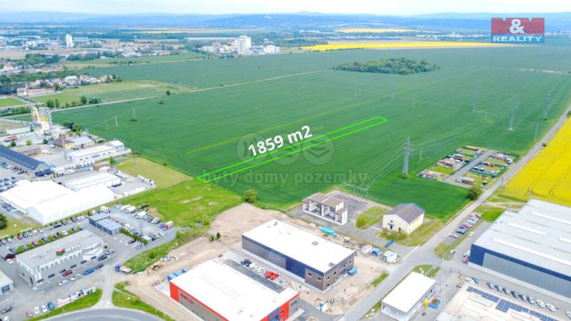 Prodej komerčního pozemku, Olomouc - Holice, 1859 m2