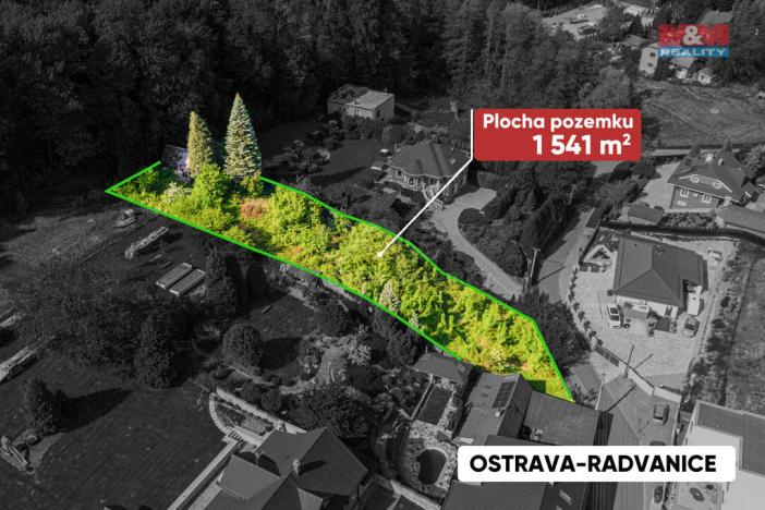 Prodej pozemku pro bydlení, Ostrava, Turgeněvova, 1541 m2