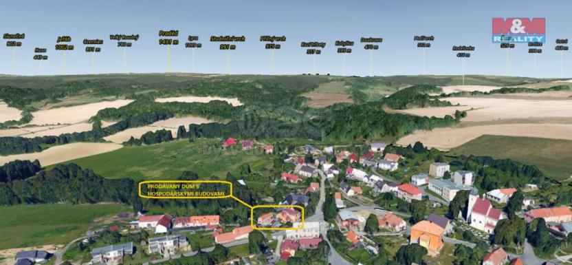 Prodej rodinného domu, Fulnek - Děrné, 362 m2