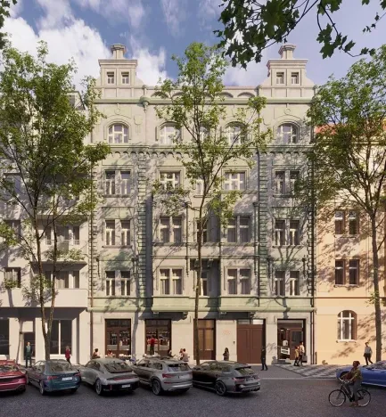 Prodej bytu 2+kk, Praha - Karlín, Křižíkova, 46 m2