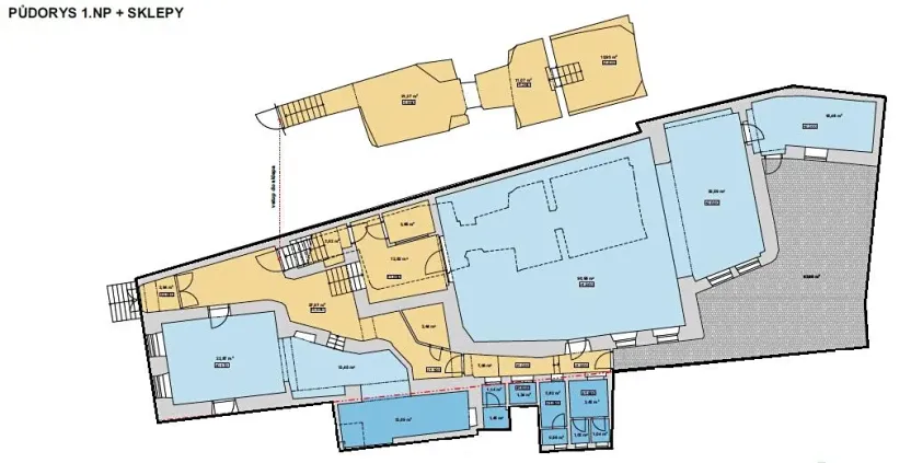 Prodej rodinného domu, Litomyšl, B. Němcové, 661 m2