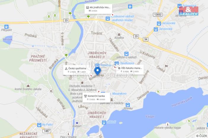 Pronájem kanceláře, Jindřichův Hradec - Jindřichův Hradec II, Kmentova, 22 m2