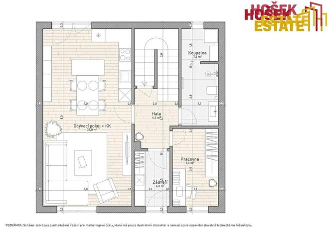 Prodej rodinného domu, Otnice, U parku, 120 m2