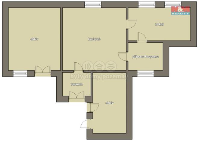 Prodej rodinného domu, Košetice, 5. května, 56 m2