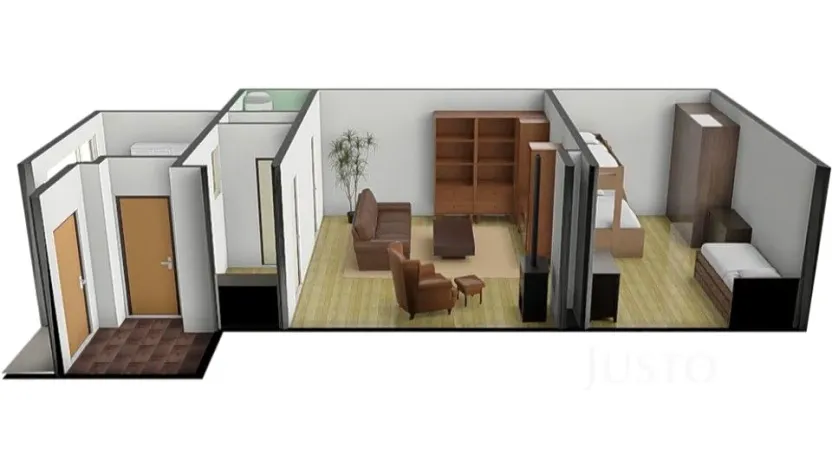 Prodej rodinného domu, Štěkeň, Klostermannova, 51 m2