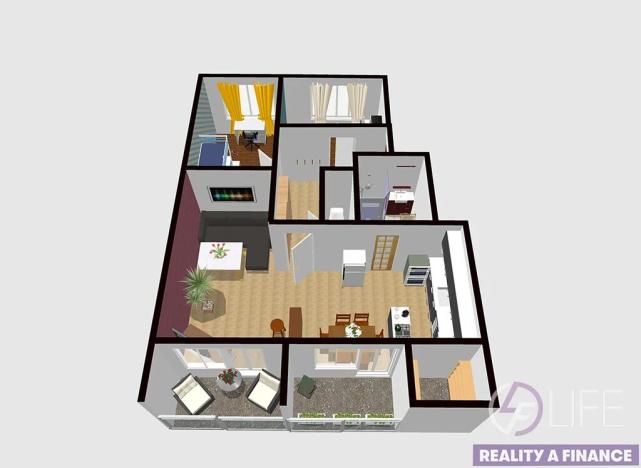 Prodej bytu 3+1, Vrchlabí, Tyršova, 84 m2