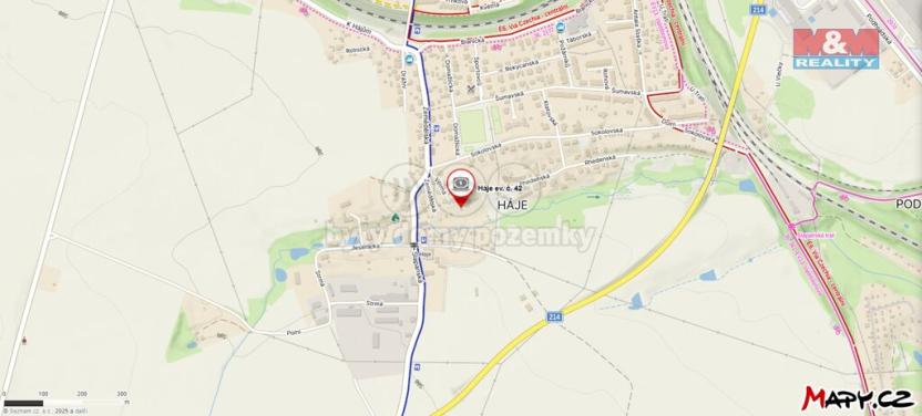Prodej zahrady, Cheb - Háje, 329 m2