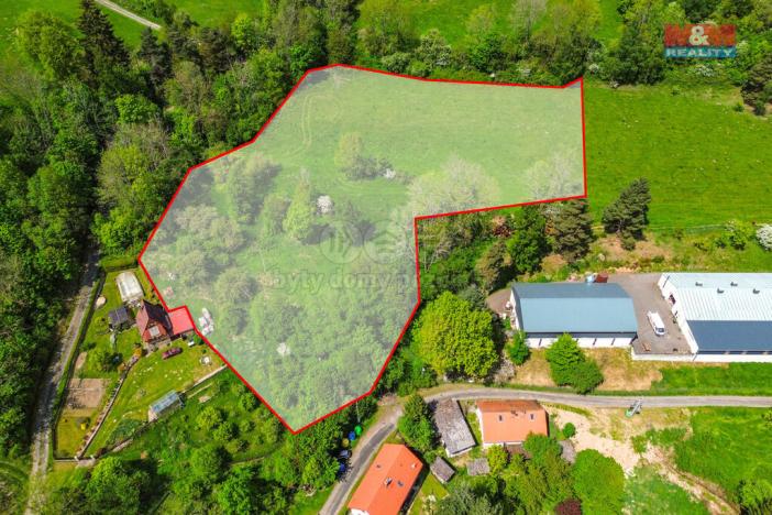 Prodej pozemku pro bydlení, Sušice - Nuzerov, 10400 m2