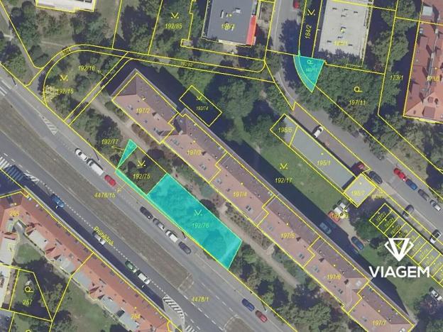 Prodej podílu pozemku, Praha - Strašnice, 215 m2