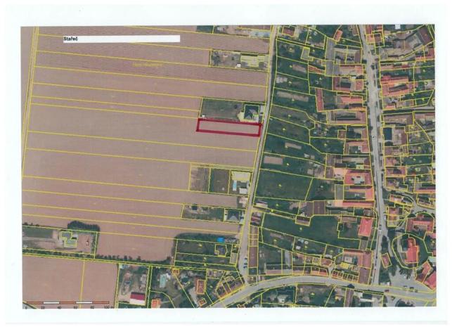 Prodej pozemku pro bydlení, Stařeč, Polní, 1281 m2