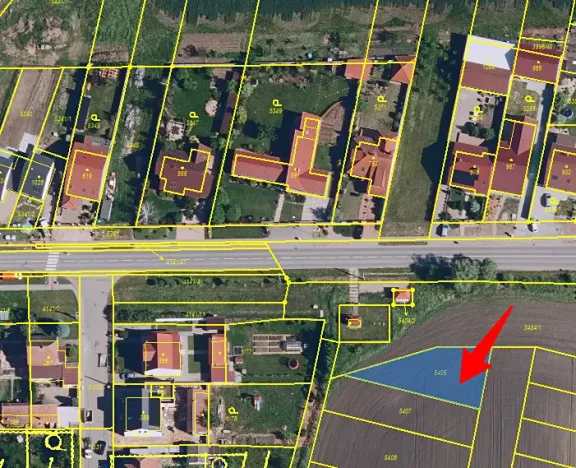Prodej pozemku pro bydlení, Velké Němčice, Osvobození, 484 m2