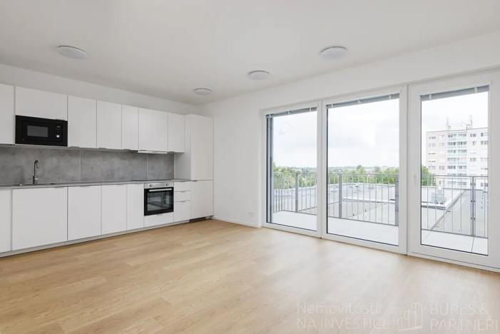 Pronájem bytu 1+kk, Praha - Stodůlky, Hábova, 37 m2
