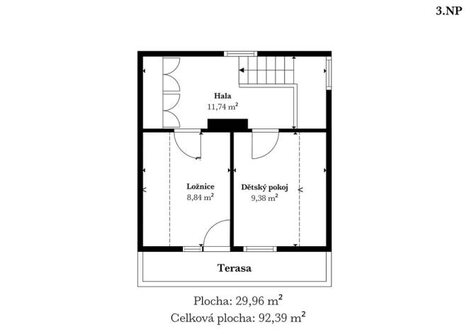 Prodej chaty, Sluštice, 116 m2