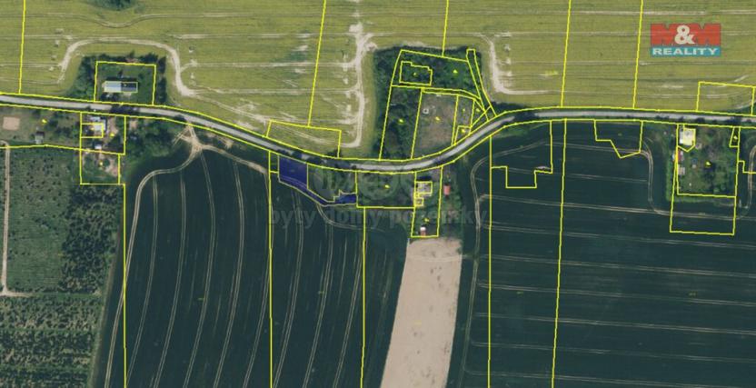 Prodej pole, Mikulovice - Kolnovice, 842 m2