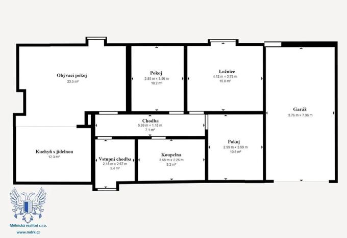 Prodej rodinného domu, Tuhaň, 120 m2
