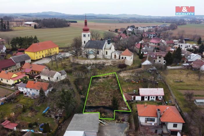 Prodej zahrady, Křesetice, 501 m2