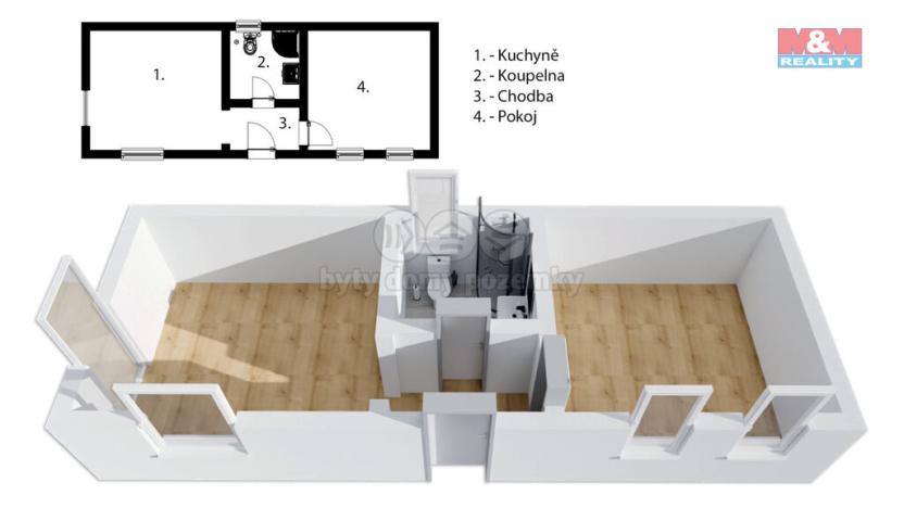 Prodej rodinného domu, Jesenice, Oráčovská, 35 m2