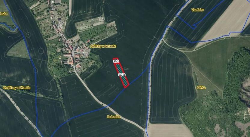 Prodej pole, Podsedice, 4768 m2