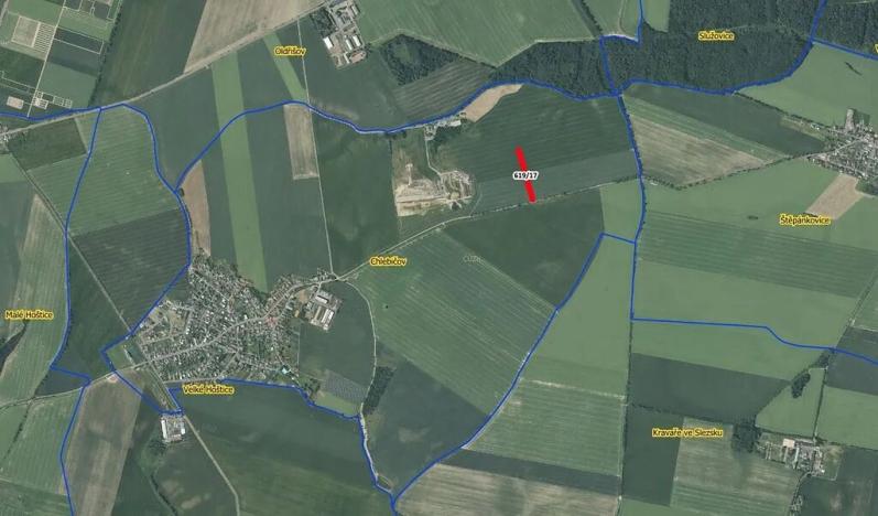 Prodej pole, Chlebičov, 3209 m2