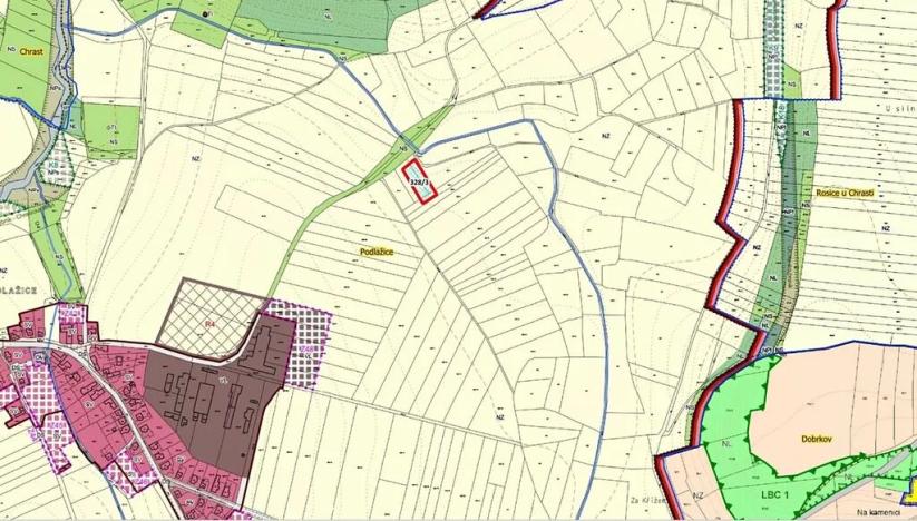 Prodej pole, Chrast, 2150 m2