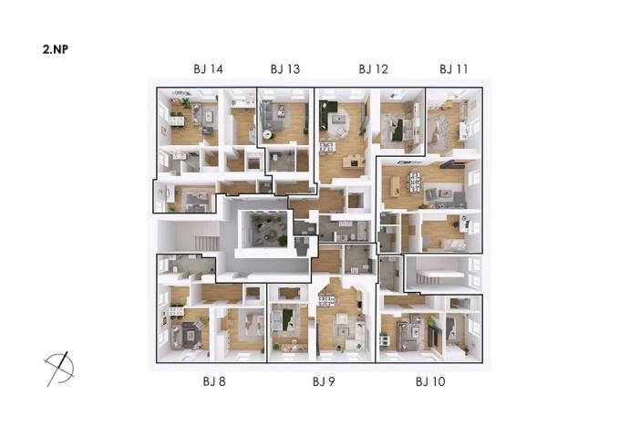 Prodej bytu 3+kk, Postupice, Blanická, 90 m2