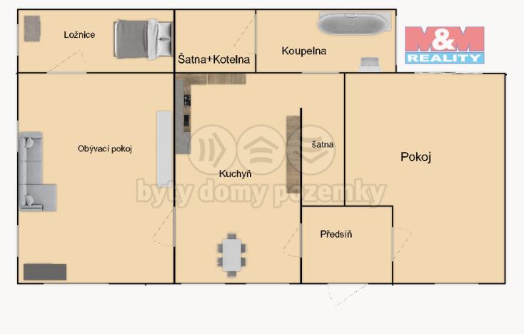 Prodej rodinného domu, Hrdějovice, Na Návsi, 439 m2