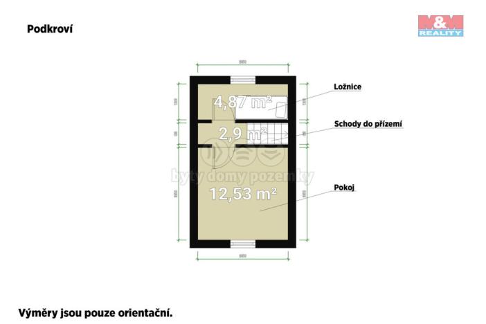Prodej chaty, Cheb - Podhrad, 52 m2