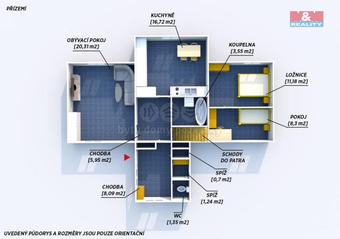 Prodej rodinného domu, Zbiroh, Bezručova, 77 m2