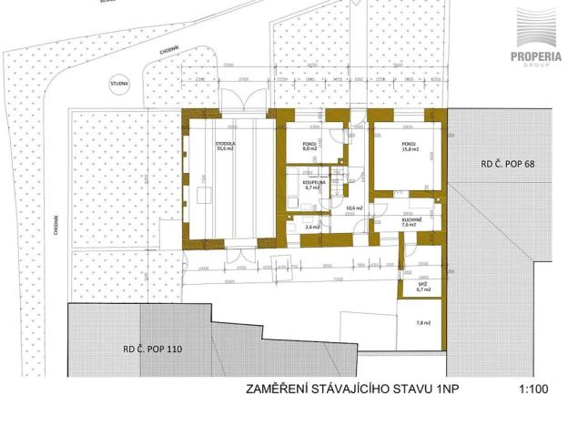 Prodej rodinného domu, Lažánky, 68 m2