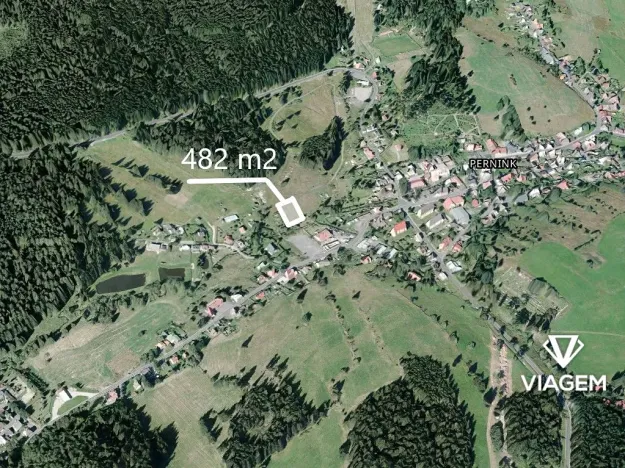 Prodej zahrady, Pernink, 482 m2