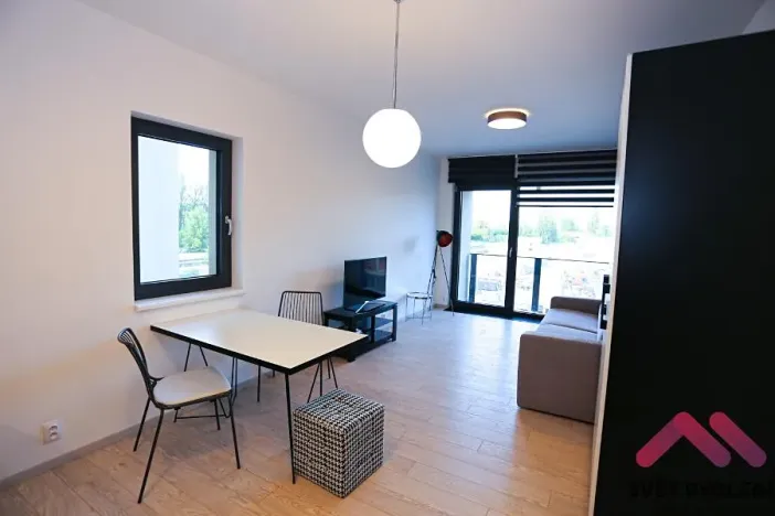 Pronájem bytu 1+kk, Praha - Karlín, U Mlýnského kanálu, 35 m2