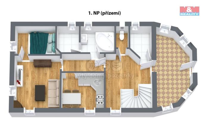 Prodej rodinného domu, Aš, Saská, 132 m2