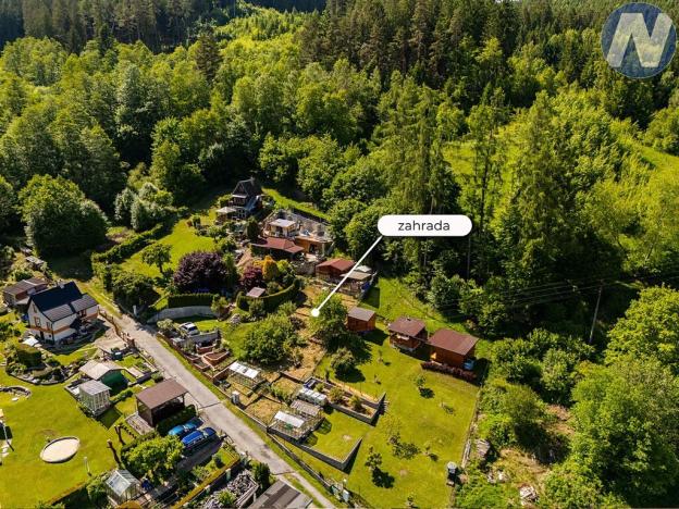 Prodej zahrady, Větřní, 438 m2