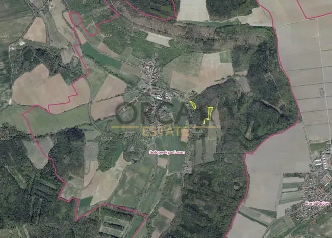 Prodej pozemku, Domoušice, 10654 m2