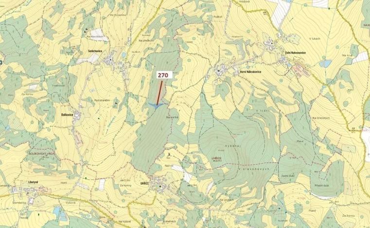 Dražba lesa, Zálezly, 4502 m2