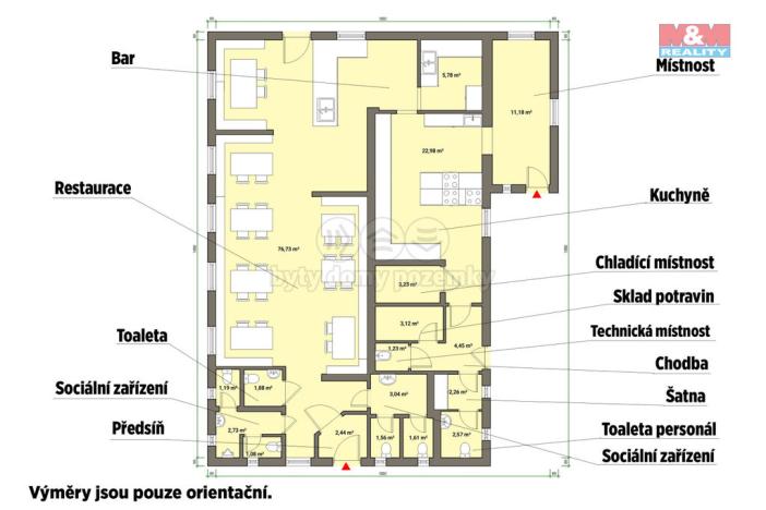 Prodej restaurace, Luby, Družstevní, 132 m2