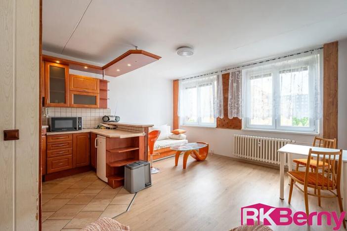 Pronájem bytu 1+kk, Brno, Bořetická, 33 m2